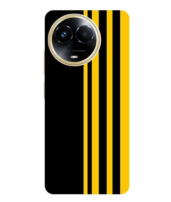 Vertical Stripes Back Cover For Realme Narzo 60x 5G