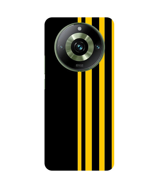 Vertical Stripes Back Cover For Realme 12 Pro 5G/ 12 Pro Plus 5G