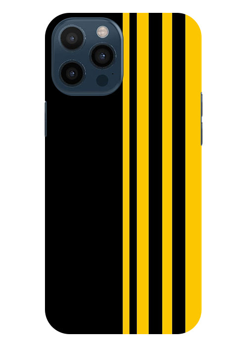 Vertical Stripes Back Cover For Iphone 12 Pro