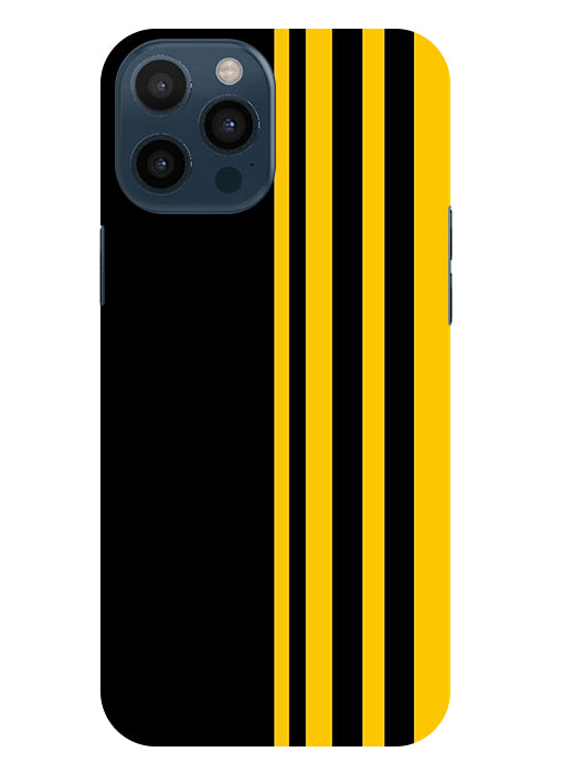 Vertical  Stripes Back Cover For  Iphone 12 Pro Max