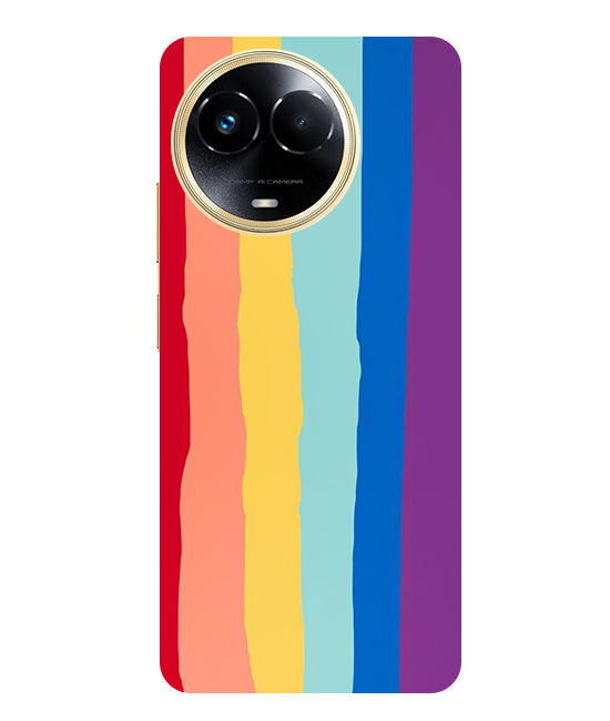Rainbow Back Cover For Realme C67 5G