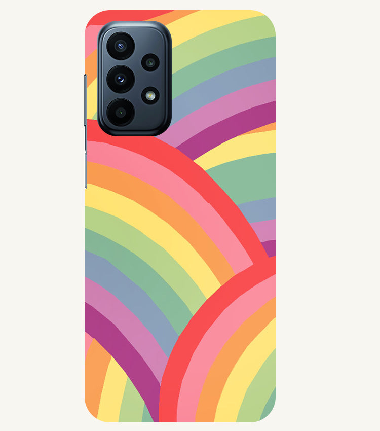 Rainbow Multicolor Back Cover For Samsung Galaxy A23 5G