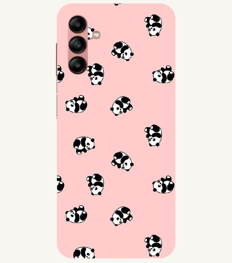 Cuties Panda Printed Back Cover For Samsung Galaxy A04s