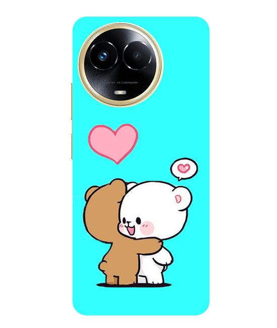 Love Panda Back Cover For Realme Narzo 60x 5G