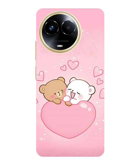 Smile Panda Back Cover For Realme C67 5G