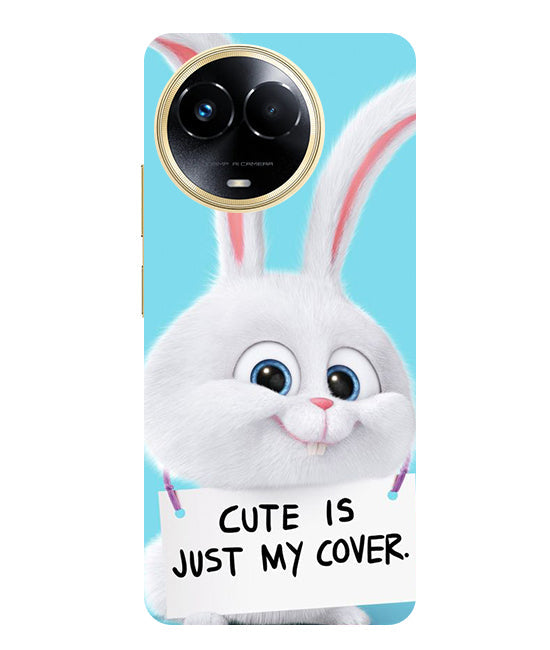 Cute is just my cover Back Cover For Realme Narzo 60x 5G