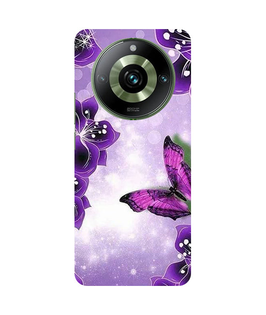 Butterfly Back Cover For Realme 12 5G