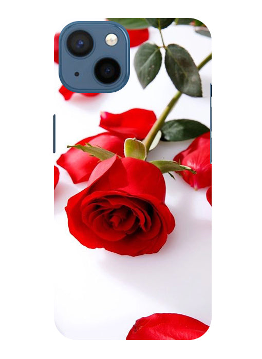 Rose Design Back Cover For Iphone 13