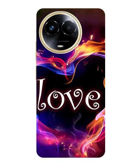Love Back Cover For Realme C67 5G