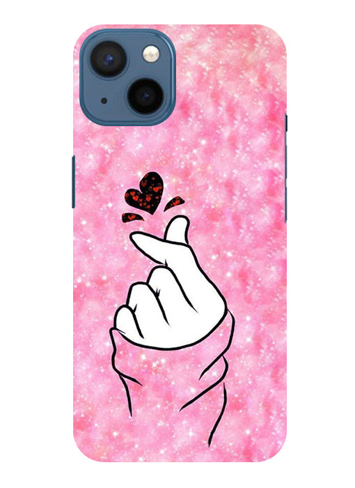 Finger Heart 1 Back Cover For Apple Iphone 14