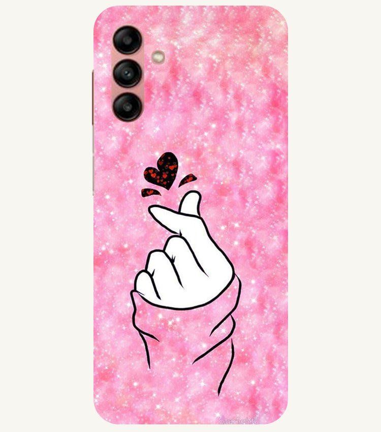 Finger Heart 1 Back Cover For Samsung Galaxy M13 4G