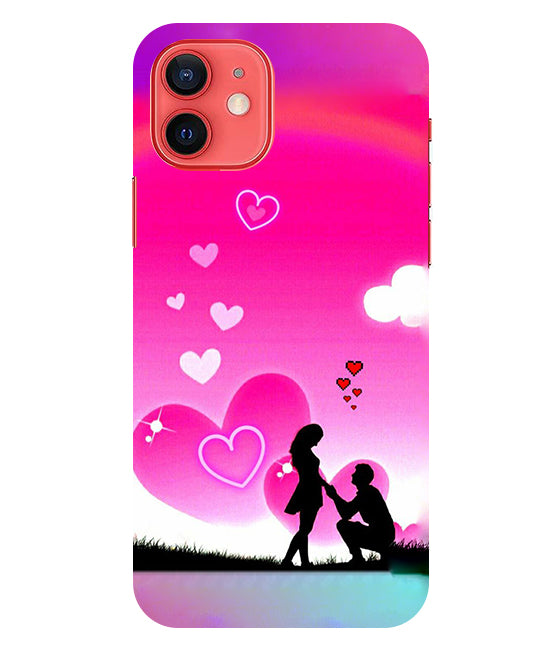 Beautiful Couple Propose Back Cover For Iphone 12 Mini