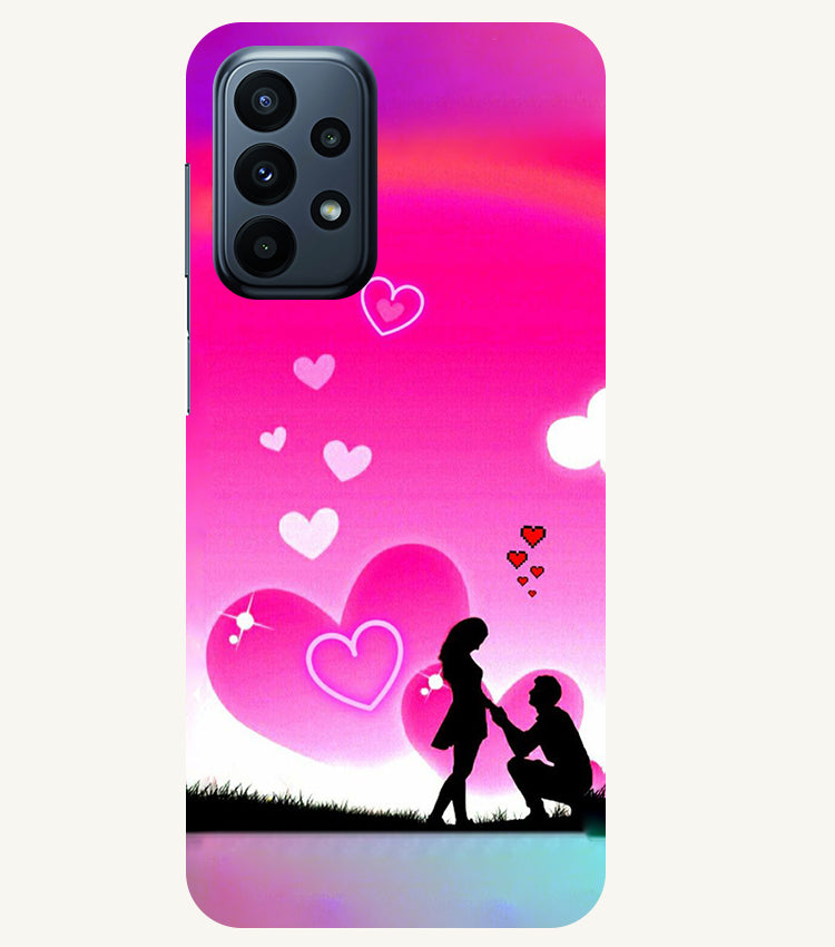 Beautiful Couple Propose Back Cover For Samsung Galaxy A23 5G