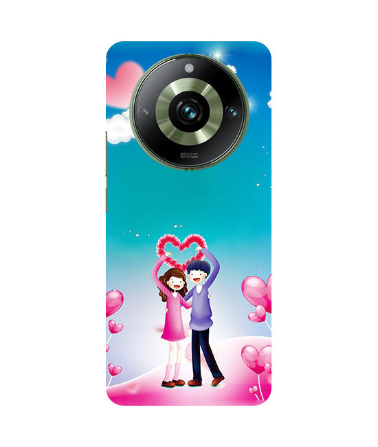 Couple Heart Back Cover For Realme 12 5G