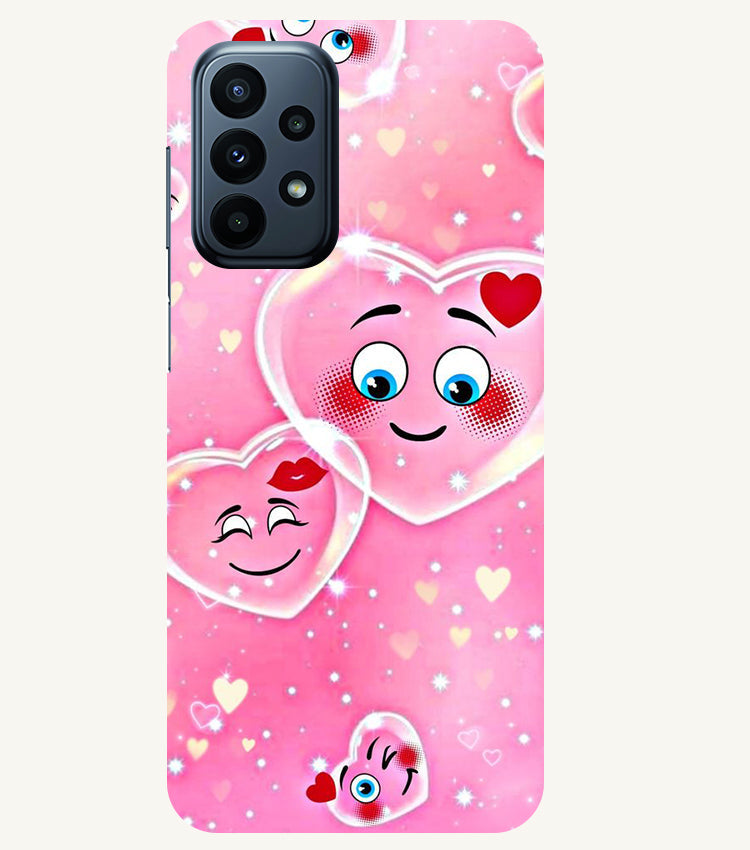 Smile Heart Back Cover For Samsung Galaxy A23 5G
