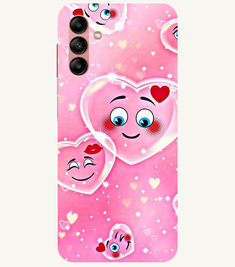 Smile Heart Back Cover For Samsung Galaxy M13 4G