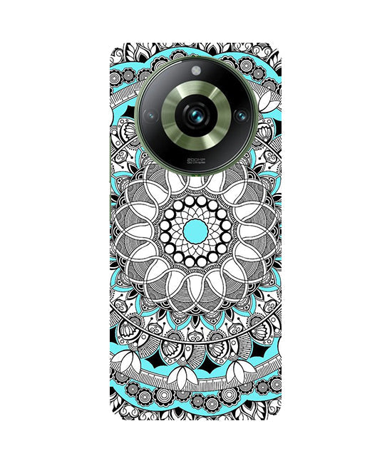 Mandala art Back Cover For Realme 12 5G