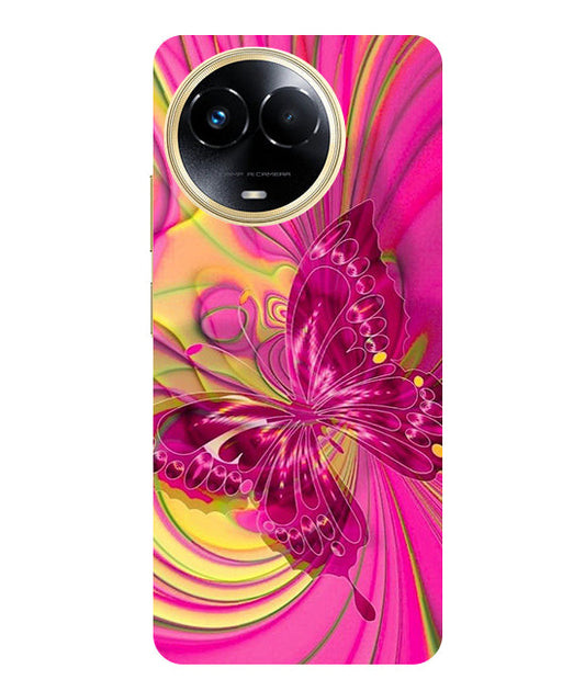 Butterfly 2 Back Cover For Realme C67 5G