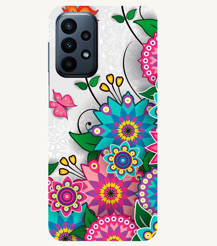 Flower Paint Back Cover For Samsung Galaxy A23 5G