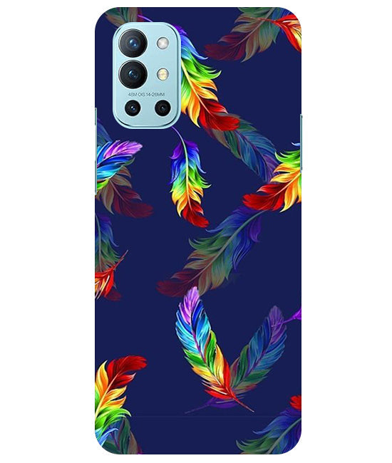 Multicolor Leaf Back Cover For OnePlus 9R