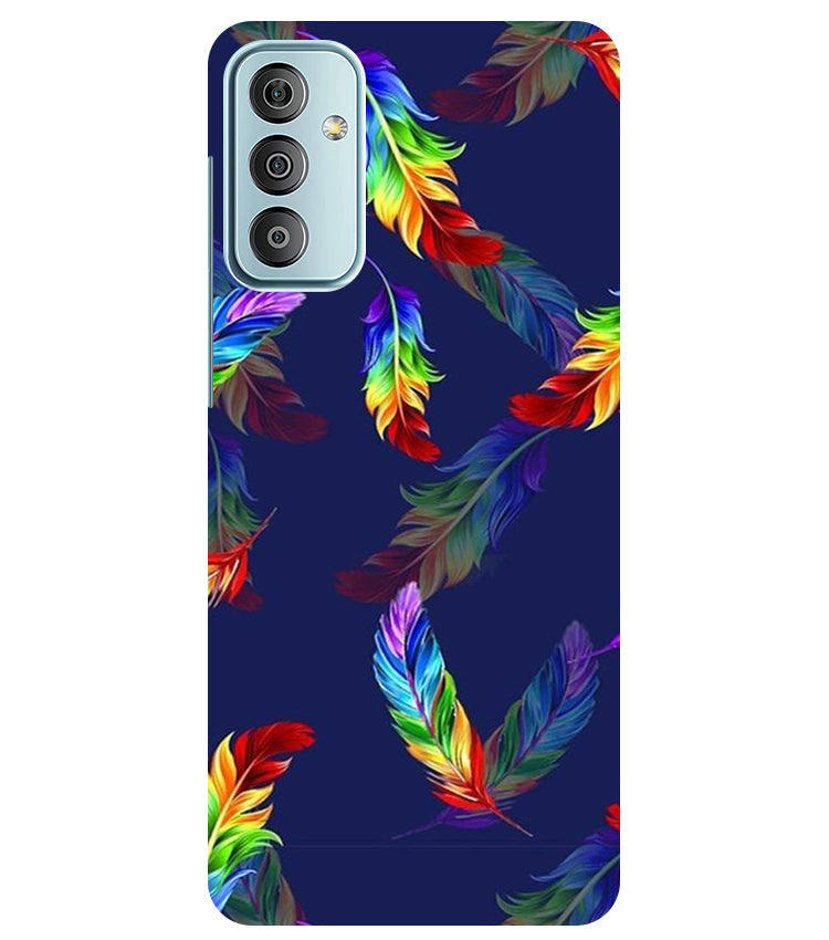 Multicolor Leaf Back Cover For Samsung Galaxy F23 5G