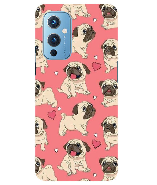 Cuties Puppy Back Cover for OnePlus 9