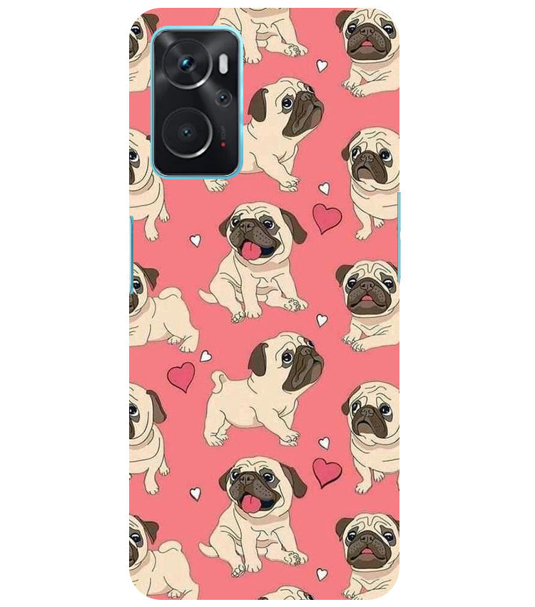 Cuties Puppy Back Cover for Oppo K10 4G/Realme 9i 4G/Oppo A96