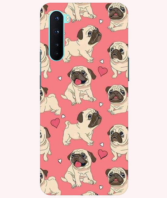 Cuties Puppy Back Cover for OnePlus Nord