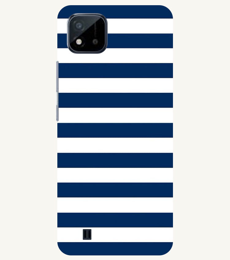 Stripes Back Cover For Realme C11 2021,C20