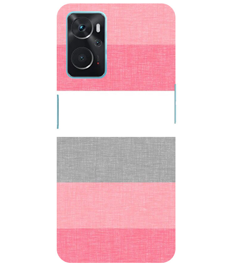 Multicolor Stripes Back Cover For Oppo K10 4G/Realme 9i 4G/Oppo A96