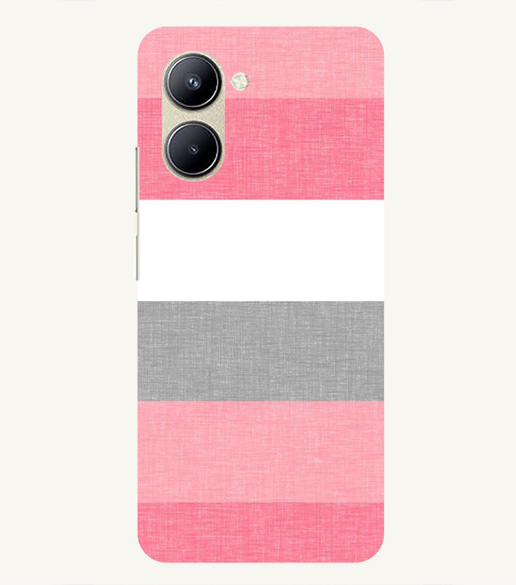 Multicolor Stripes Back Cover For Realme C33