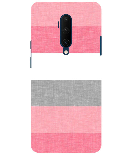 Multicolor Stripes Back Cover For OnePlus 7T Pro