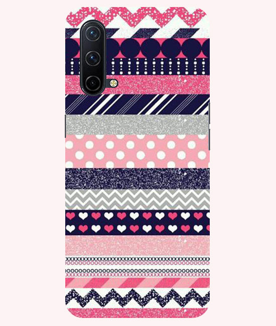 Colorful Stripes Back Cover For OnePlus Nord CE 5G