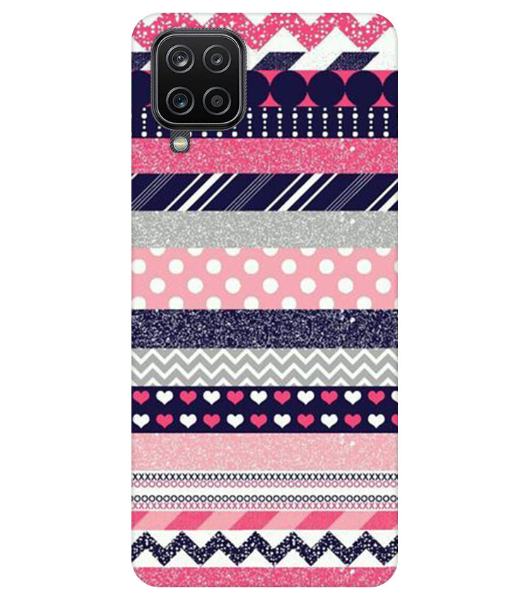 Colorful Stripes Back Cover For Samsung Galaxy A22 4G