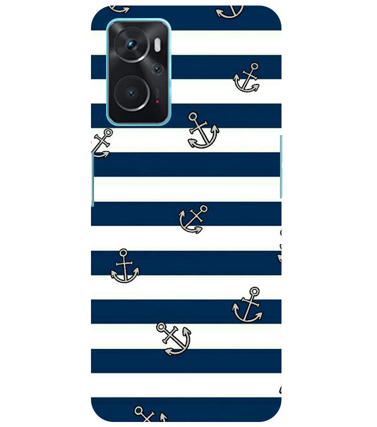 Stripes Patter Back Cover For Oppo K10 4G/Realme 9i 4G/Oppo A96