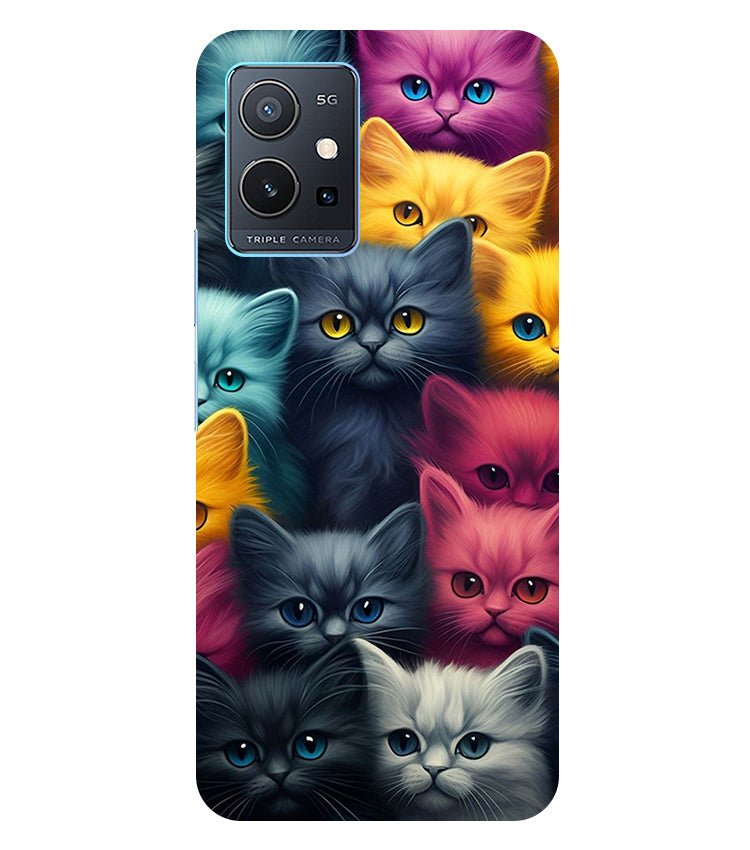 Cat Back Cover For iQOO Z6 5G