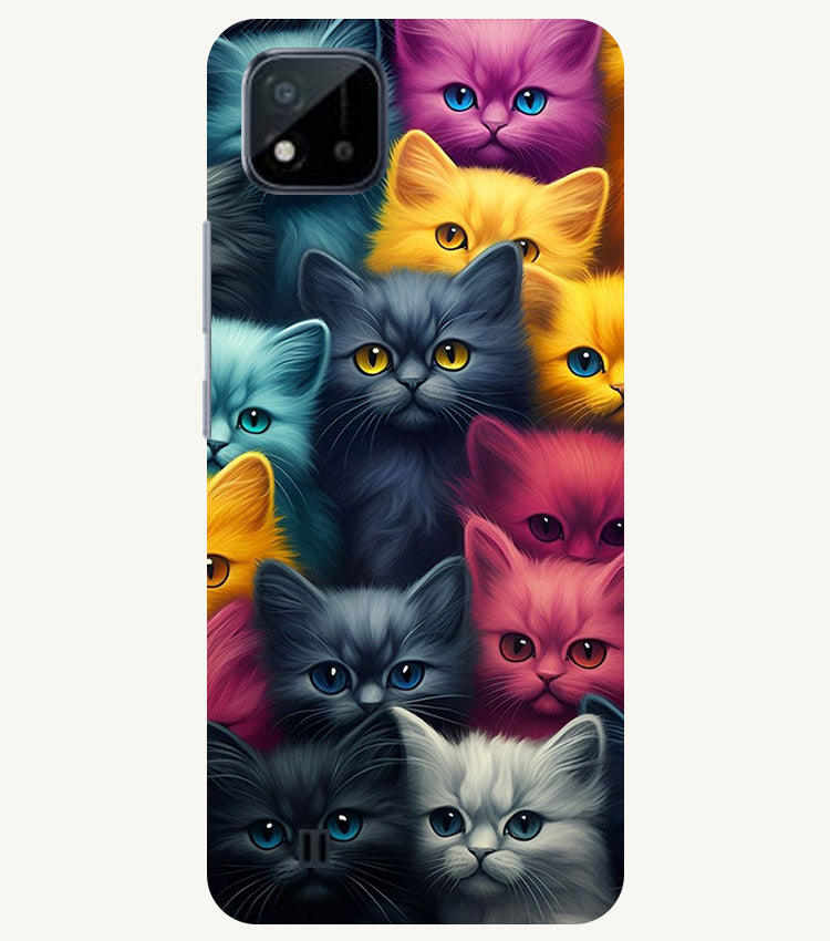 Cat Back Cover For Realme C11 2021,C20