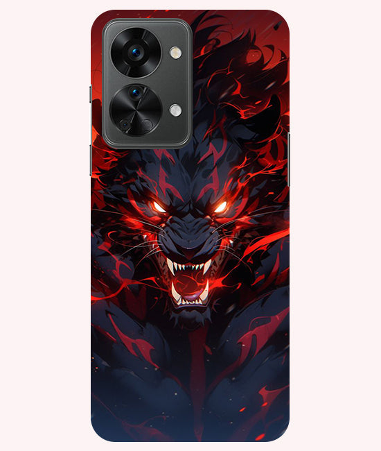 Angry Lion Back Cover For OnePlus Nord 2T 5G
