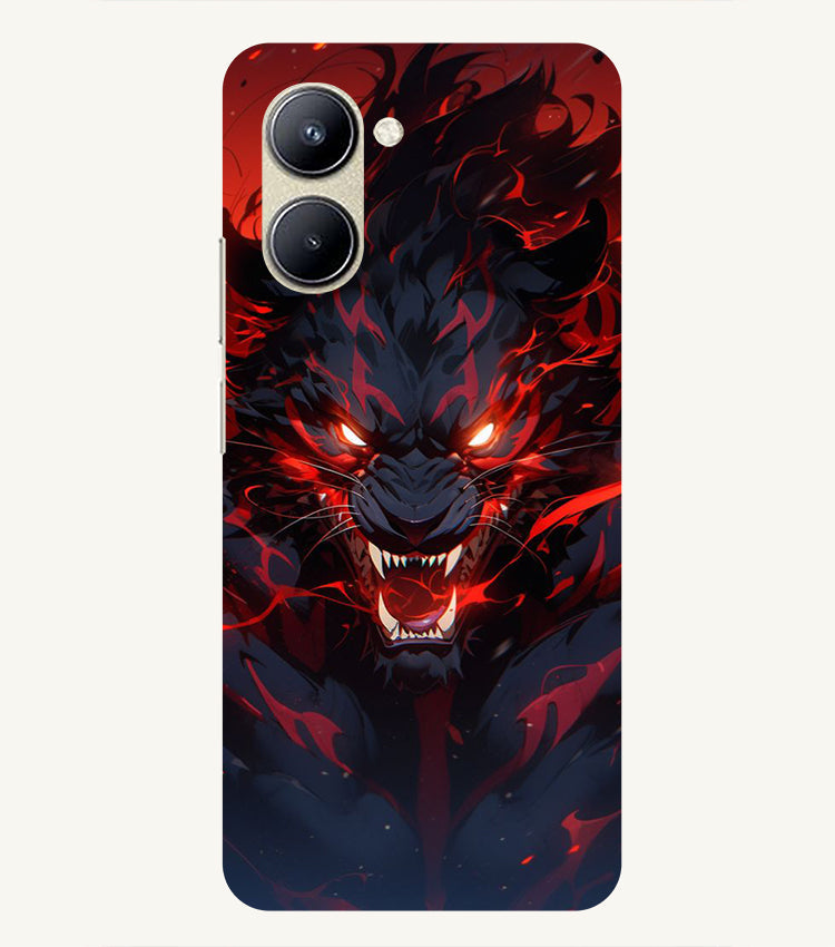 Angry Lion Back Cover For Realme C33