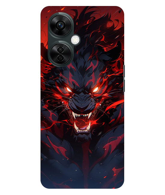 Angry Lion Back Cover For OnePlus Nord CE 3 Lite 5G