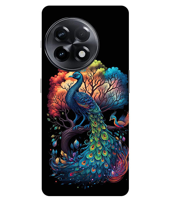 Peacock Back Cover For OnePlus 11R