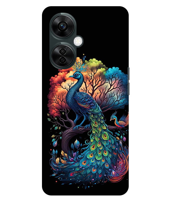 Peacock Back Cover For OnePlus Nord CE 3 Lite 5G