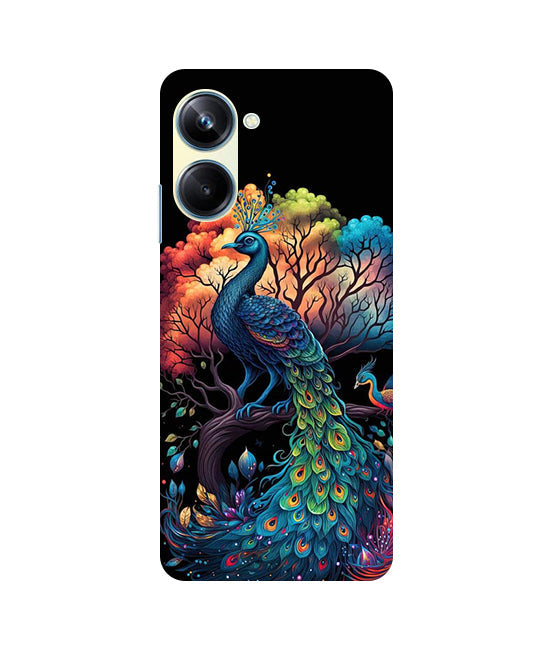 Peacock Back Cover For Realme 10 Pro 5G