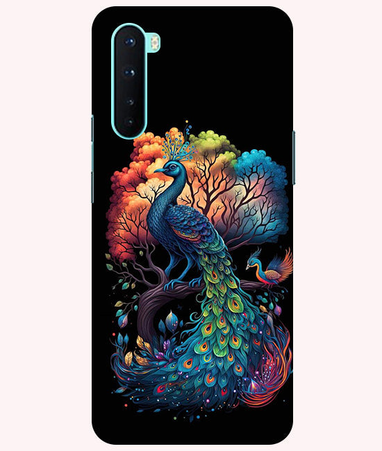Peacock Back Cover For OnePlus Nord