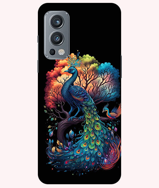 Peacock Back Cover For OnePlus Nord 2 5G