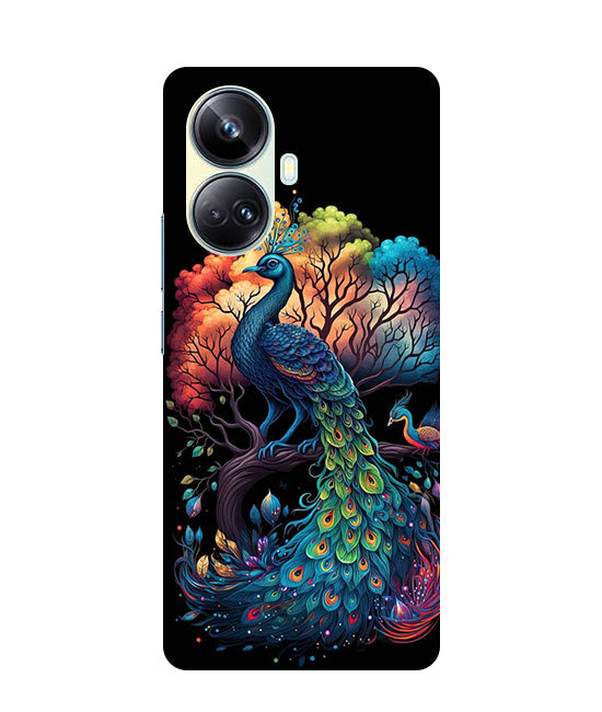Peacock Back Cover For Realme 10 Pro Plus 5G
