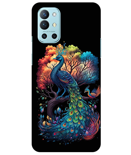 Peacock Back Cover For OnePlus 9R
