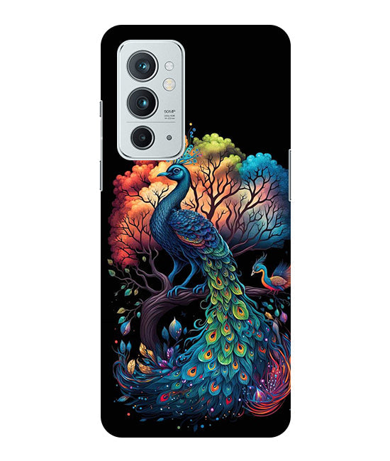 Peacock Back Cover For OnePlus 9RT
