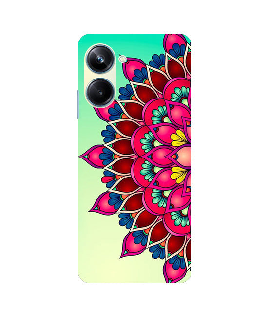 Colorful Mandala Back Cover For Realme 10 Pro 5G