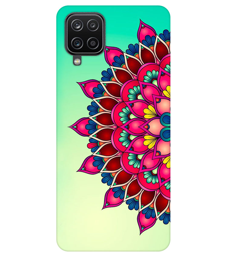 Colorful Mandala Back Cover For Samsung Galaxy A22 4G